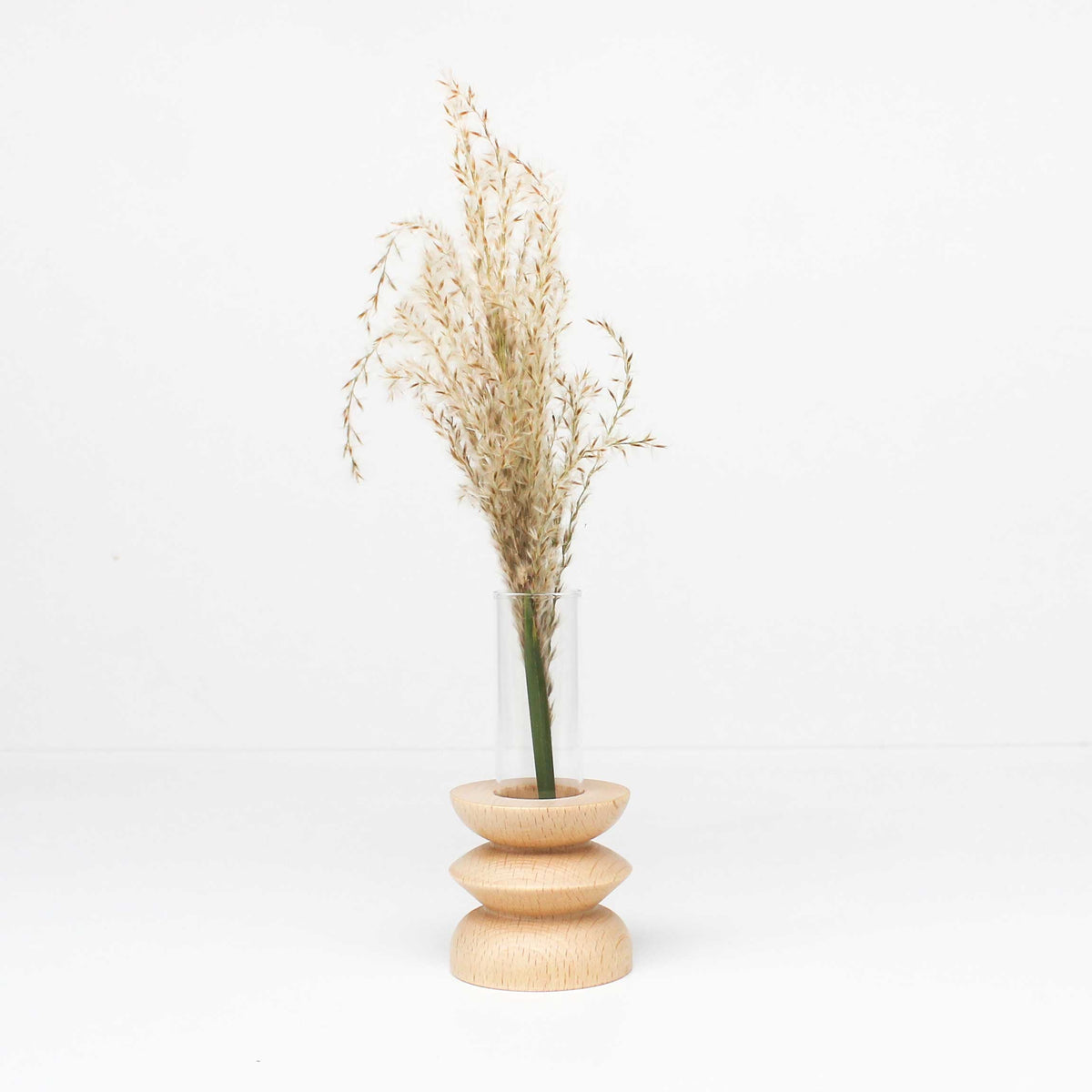 Totem Wooden Vase - Short Nº 3-1