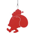 Wrought Iron 17 Inch Santa Claus Hanging Silhouette
