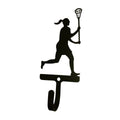 Wrought Iron Female Lacrosse Wall Hook Decorative Small