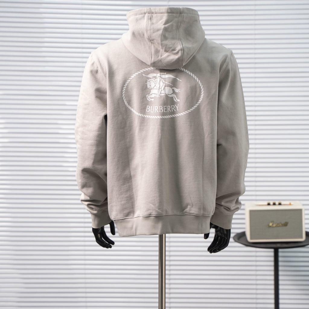 Burberry-set med huvtröja och dragkedja
