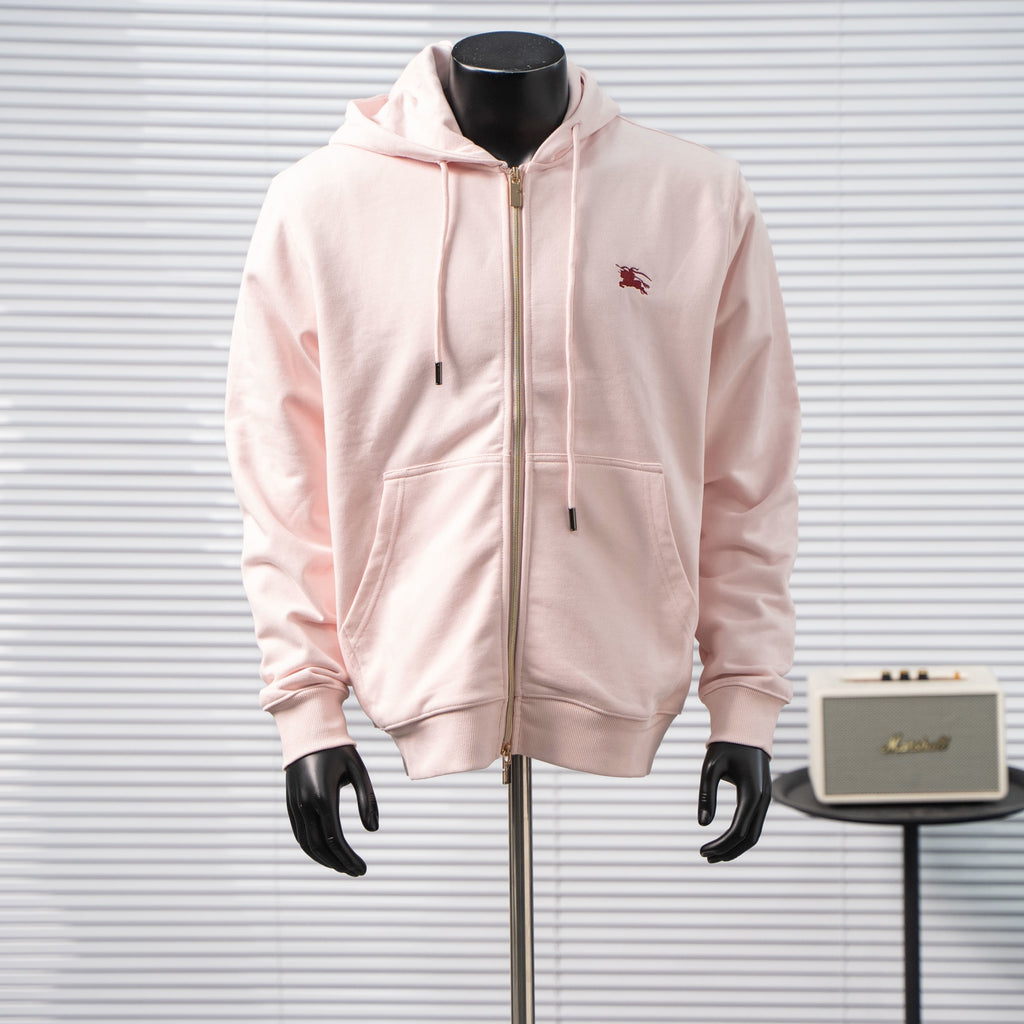 Burberry-set med huvtröja och dragkedja