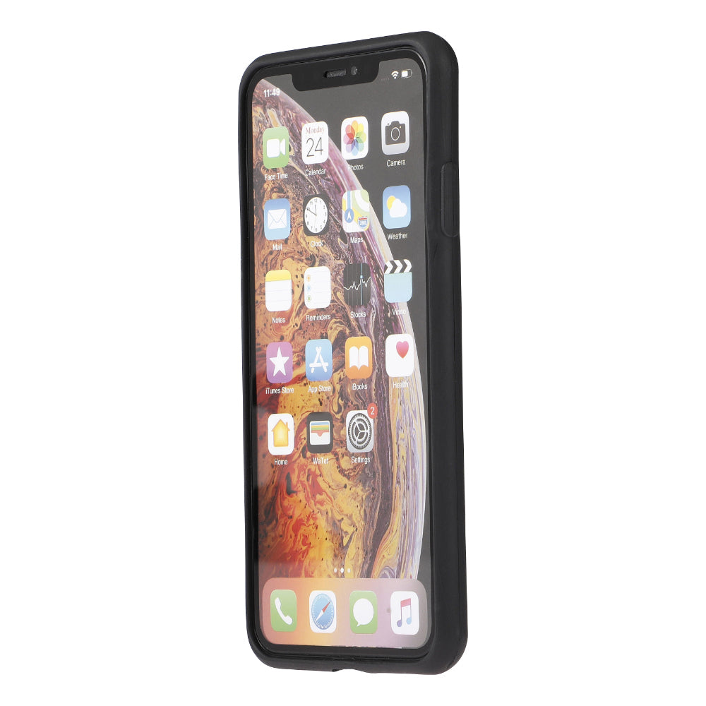 Custodia iNature iPhone XS Max - Nero Vulcano-1