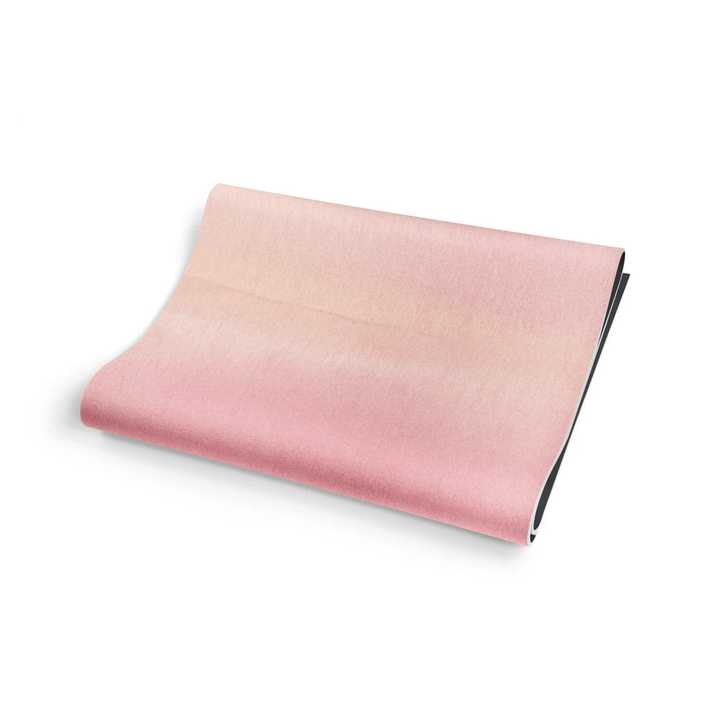 Hecate Yoga Mat – 6 mm Extra Thick, Non-Slip Eco-Friendly PER with Soft Pink Ombré UV-Printed Design | Yune Yoga-2