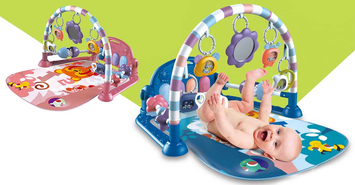 Piano play mat - in several types-blue-3
